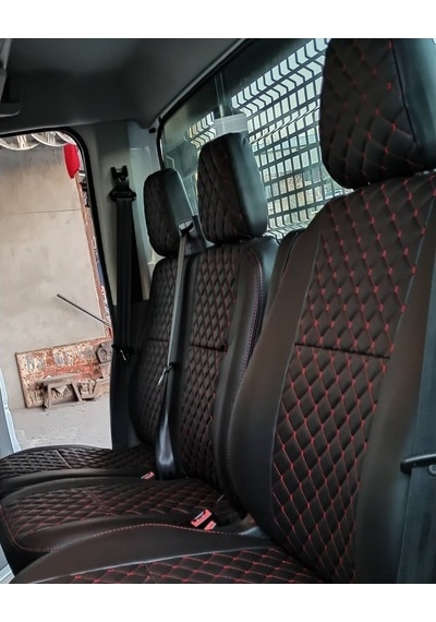 Ford Transit 2021 Araca Özel Deri Tek Kabin Oto Koltuk Kılıfı (468885876)