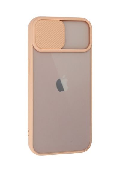 Apple iPhone Uyumlu 13 Kılıf Palm Buzlu Kamera Sürgülü Silikon - Pembe Bzsxx00 1