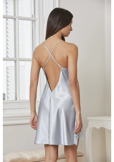 Pierre Cardin 6015 Kadın Dantelli Saten 6'lı Set-mist Mist