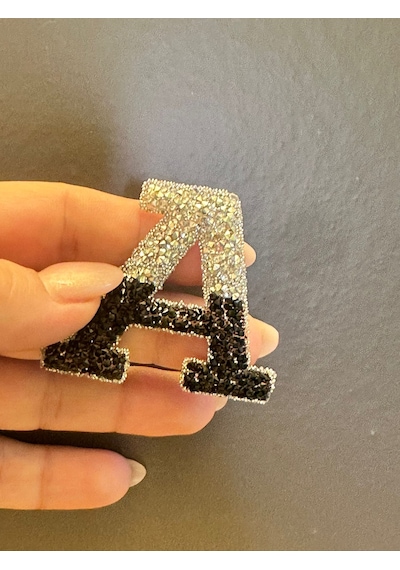 Ütü İle Yapışan A Harfi Arma 5x5 Cm