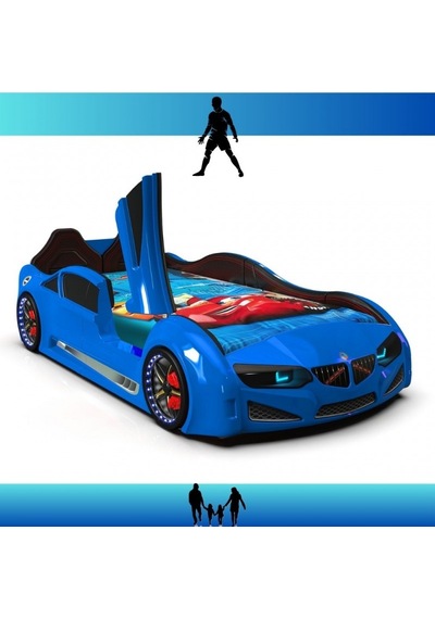 Bmw Kapılı Arabalı Karyola Mavi Diğer Bmw Kapılı Arabalı Karyola Mavi Diğer