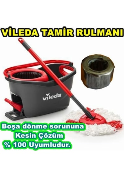 Vileda Tamir Rulmanı Turbo-Cambaz Marka Pedallı Temizlik Kovası N11.42111