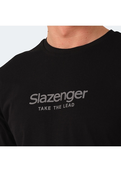 Slazenger VOITTO Erkek  Siyah Tişört