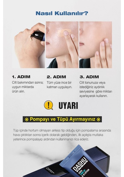 Dashu Mens Aqua Tone Up B.b Lotion Bej