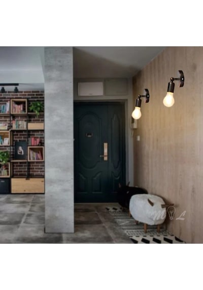 Riolight Retro Eskitme Hareketli Mafsallı Aplik Eskitme