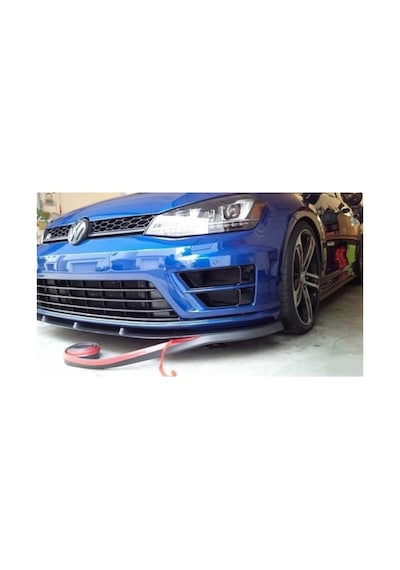 Toyota Auris Uyumlu Ön Lip Tampon Eki Body Kit Yumuşak Mat Siyah Kırılmaz
