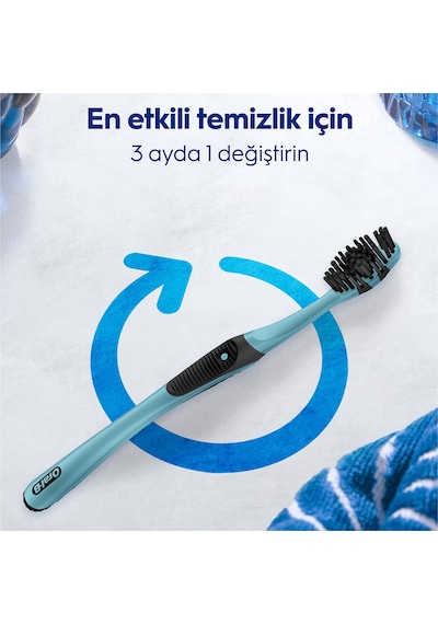 Pro-3dwhite Kömürlü Beyazlık Diş Fırçası