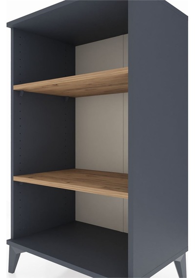 Hyperion Komodin 2 Raflı 60x44x106 Antrasit-çam Antrasit