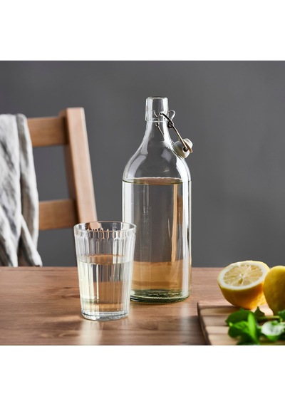 Ikea Korken Meşrubat Bardağı 1000 Ml Şeffaf