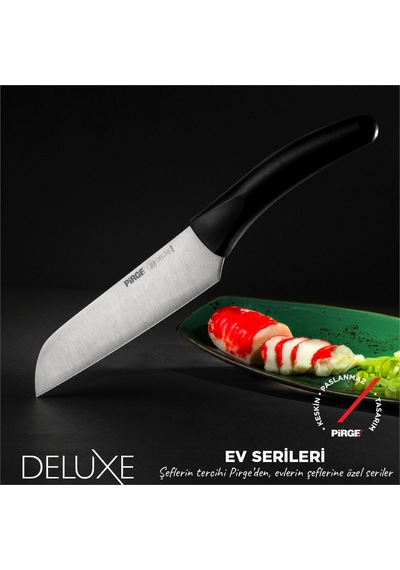 Pirge Deluxe Şef Bıçağı 21 Cm 71327 Siyah