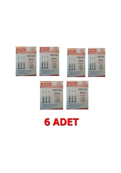 Arzum Hera 2000 Pratik Süpürge Toz Torbası 6 Adet