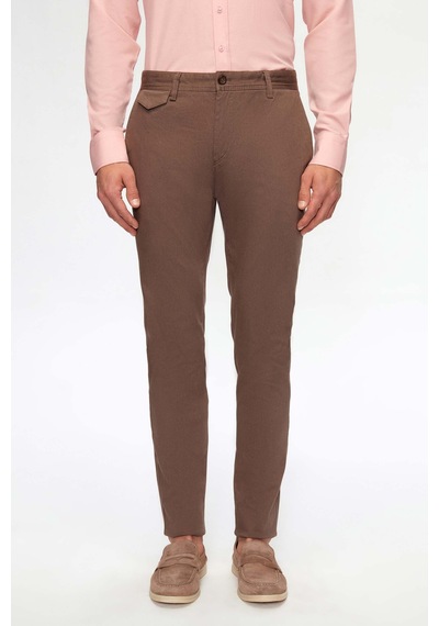 Twn Silim Fit Vizon Armürlü Chino Pantolon 3ecc3s208232m Vizon
