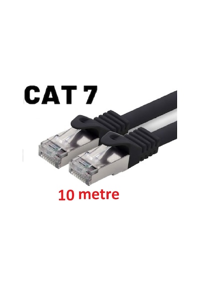 Cat7 Kablo Ethernet Network Lan Ağ Kablosu 10 Metre