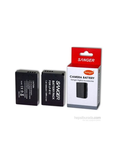 Sanger Lp-E12 Canon Fotoğraf Makinesi Batarya