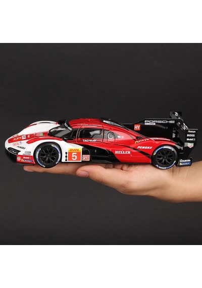 Bburago 1:24 Porsche 963 Alaçm Araba Modeli 911 918 Döküm Aaçlar Oyuncak 911 Dakar