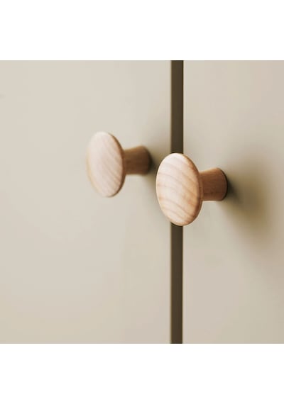 Ikea Vınnäset 2'li Mobilya Kulpu 37 Mm Açık Bej