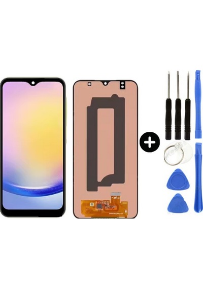 Samsung A25 Sm-a256e Uyumlu Lcd Ekran Dokunmatik + Tamir Seti