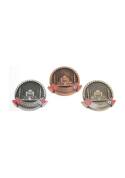İstanbul Yöresel Magnet 2alk102 Metal Buzdolabı Magneti 7x8 Cm