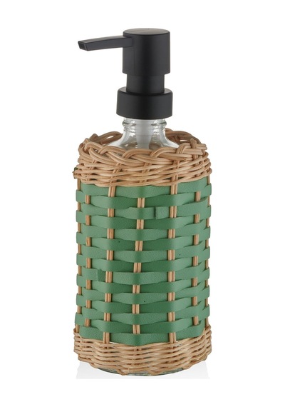 The Mia Rattan Sıvı Sabunluk Yeşil 483 Ml Sbn0075