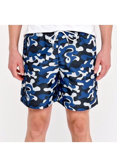 Jack & Jones Jjicali Jjswim Shorts Akm Camo Erkek Mayo Şort 12153543-navy Siyah