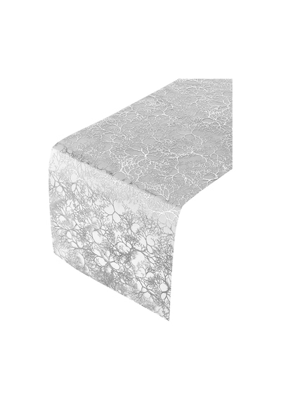 Branches Tasarımı Masa Koşulları Lüks Düğün Ve Yemek İçin 30,48 Cm X 274,32 Cm 3 Parça Parlak Gümüş Acı Kahverengi Branches Tasarımı Masa Koşulları Lüks Düğün Ve Yemek İçin 30,48 Cm X 274,32 Cm 3 Parça Parlak Gümüş Acı Kahverengi