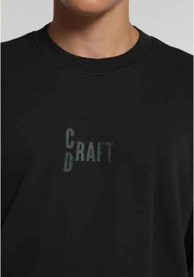 Colin's Colins Relaxed Fit Yuvarlak Yaka Düz Erkek Yeşil Sweatshirt Cl1082256 Q1.v2 Kha Haki
