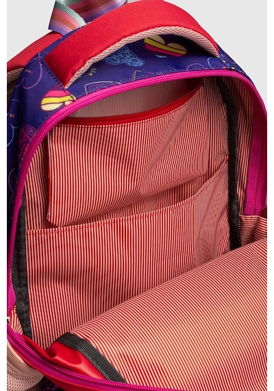 2217-my Polo Anatomik Sırt Yapılı Unisex Işıklı Tekerlekli İlkokul Çantası Mor
