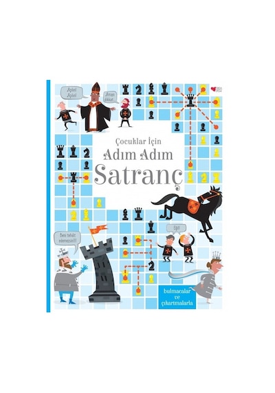 Çocuklar İçin Adım Adım Satranç - Lucy Beckett - Bowman - Can Çocuk Yayınları