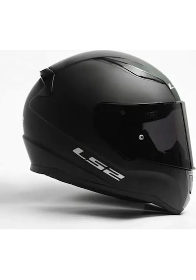 Ls2 Rapid 2 Şeffaf + Siyah Vizörlü Motosiklet Kaskı Mat Siyah