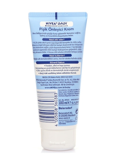 Nivea Baby Pişik Kremi 100 ML