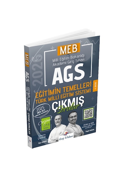 Dizgi Kitap 2026 Meb-ags Eğitimin Temelleri Ve Türk Milli Eğitim Sistemi Çıkmış Sorular Çözümlü - Ziya Sümer, Özgür Hamal Dizgi Kitap