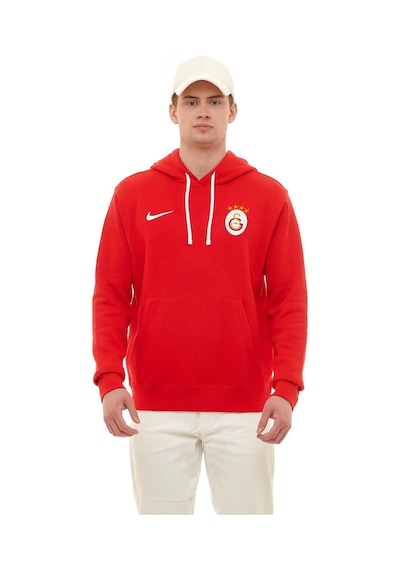 Galatasaray Lisanslı Nike Kapüşonlu Kırmızı Sweat Kırmızı