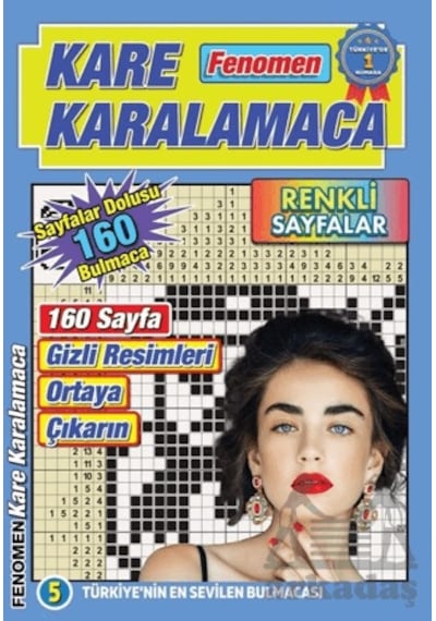 Fenomen Kare Karalamaca 5 Maxi Yayıncılık Ciltli