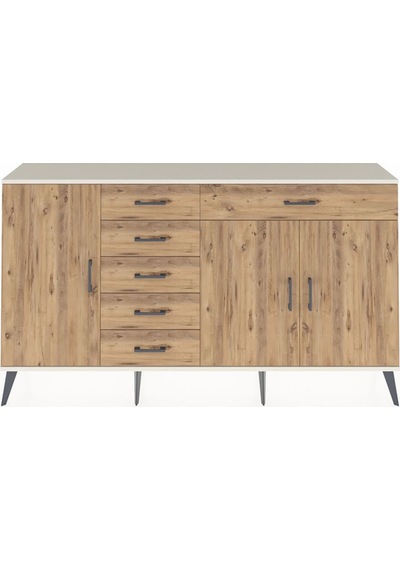 Arges Konsol 3 Raflı 6 Çekmeceli 3 Kapaklı 176x30x99 Aytaşı-çam Atlas Çam - Aytası Arges Konsol 3 Raflı 6 Çekmeceli 3 Kapaklı 176x30x99 Aytaşı-çam Atlas Çam - Aytası