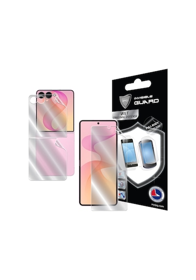 Samsung Galaxy Z Flip 8 İç Dış Ekran Ve Arka Kapak İçin Hydrogel İnce Tpu Koruyucu