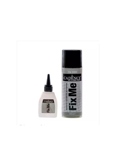 Fix Me Aktivatörlü Hızlı Yapıştırıcı 50ml+200ml Tek Ebat