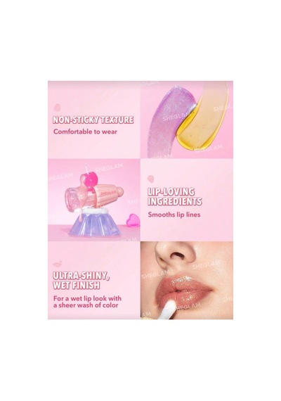 Sheglam Jelly Wow Hydrating Dudak Yağı -pinkies Pembe