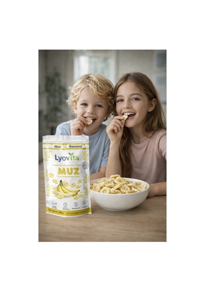 Muz Dondurularak Kurutulmuş Freeze Dried 30 G