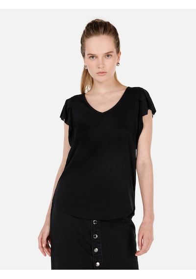 Colin's Colins Siyah Kadın Tshirt K.kol Cl1070868 Q1.v1 Blk Siyah