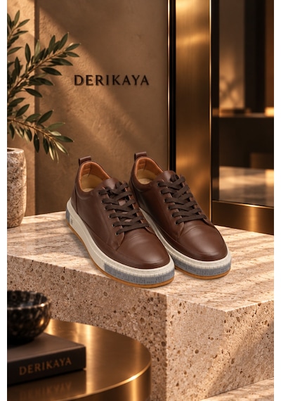Derikaya Erkek Kahverengi Günlük Casual Ayakkabı