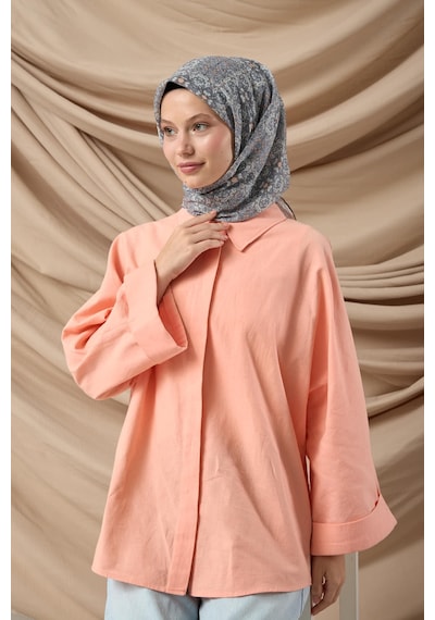 Silk Home Soft Eşarp 73093-07 Su Yeşili, Yavruağzı, Gri, Gümüş