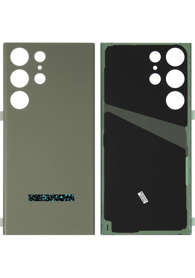 Samsung Uyumlu Galaxy S23 Ultra Sm-s918 Arka Kapak Yeşil