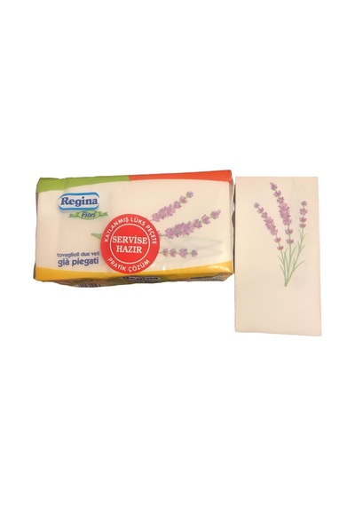 Servis Peçete - Katlanmış Lüks Peçete 38 38 Garson Katlama Fiori