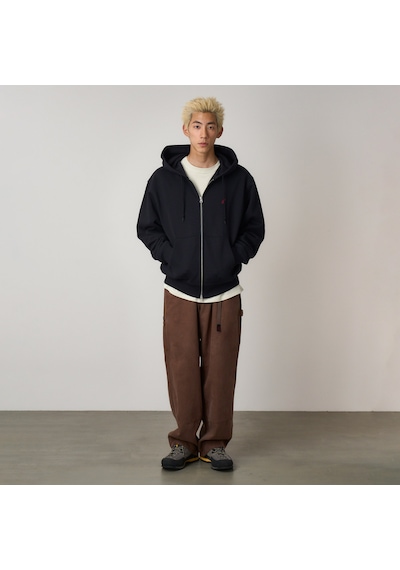 Gramicci One Point Hooded Zip Erkek Lacivert Sweatshirt G310-ft Lacivert