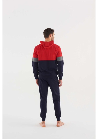 U.S. POLO Assn. Erkek Kırmızı Pijama Takımı 18602 Kırmızı
