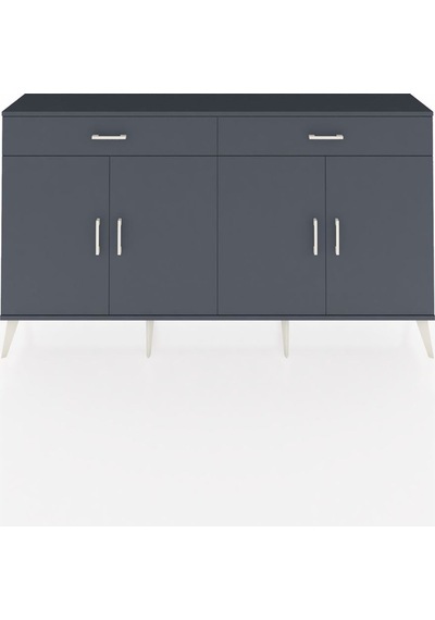 Arges Konsol 4 Raflı 2 Çekmeceli 4 Kapaklı 176x30x99 Antrasit-ant Antrasit-antrasit Arges Konsol 4 Raflı 2 Çekmeceli 4 Kapaklı 176x30x99 Antrasit-ant Antrasit-antrasit