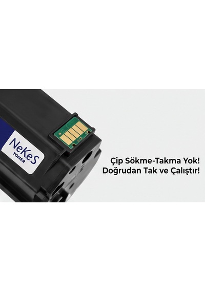 Nekes Hp Laser 107a/107w/107r Siyah Muadil Toner Çipli - Tak Çalıştır 4 Adet Ekonomik Paket / 106a W1106a