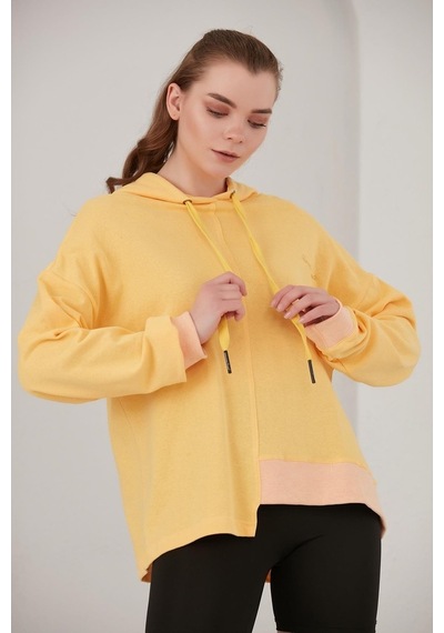 Alexander Gardi Alexandergardı Yanları Yırtmaçlı Sweatshirt (B22-37600)