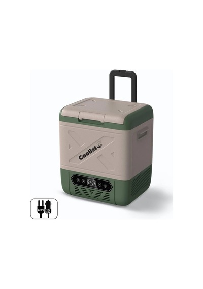 Coolist Clk18w 12/24volt/ 220volt Litre Kompresörlü Tekerlekli Oto Buzdolabı