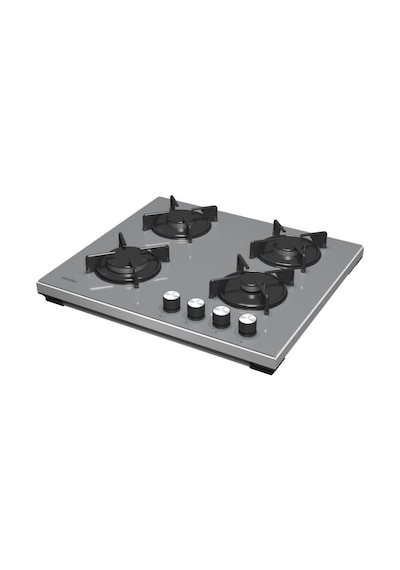 Simfer 3049N Set Üstü Gri Cam Ocak Emaye Izgara 4G